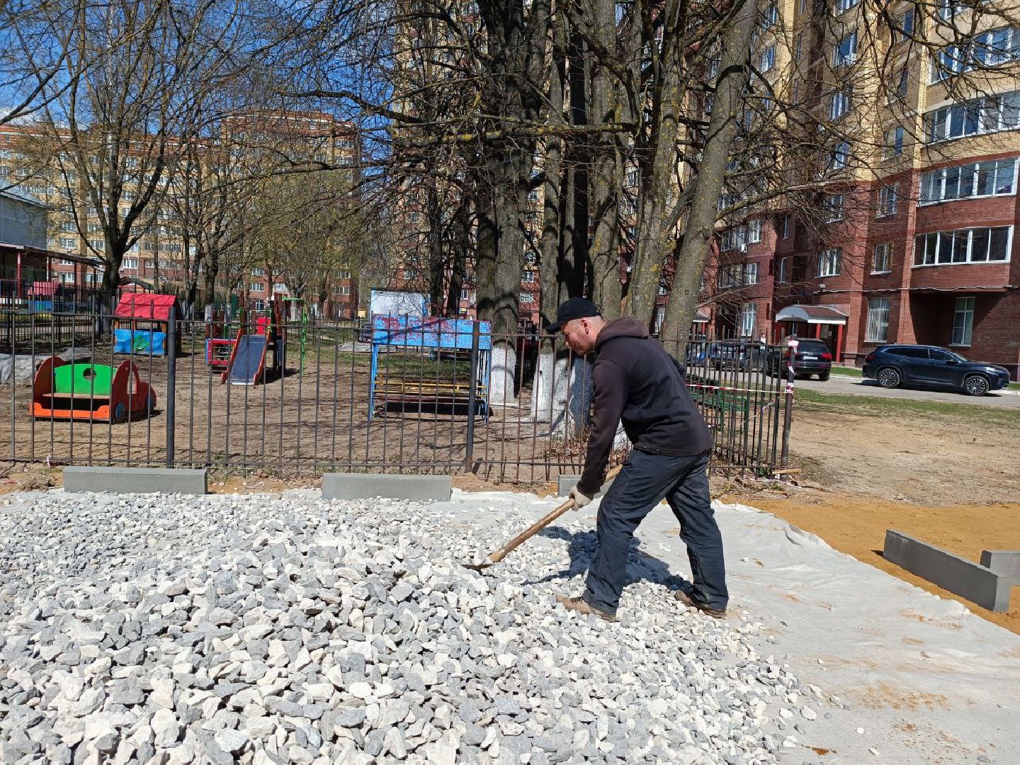 Можайск, Можайский городской округ, Подмосковье, детские площадки, программа губернатора, дети, Добродел