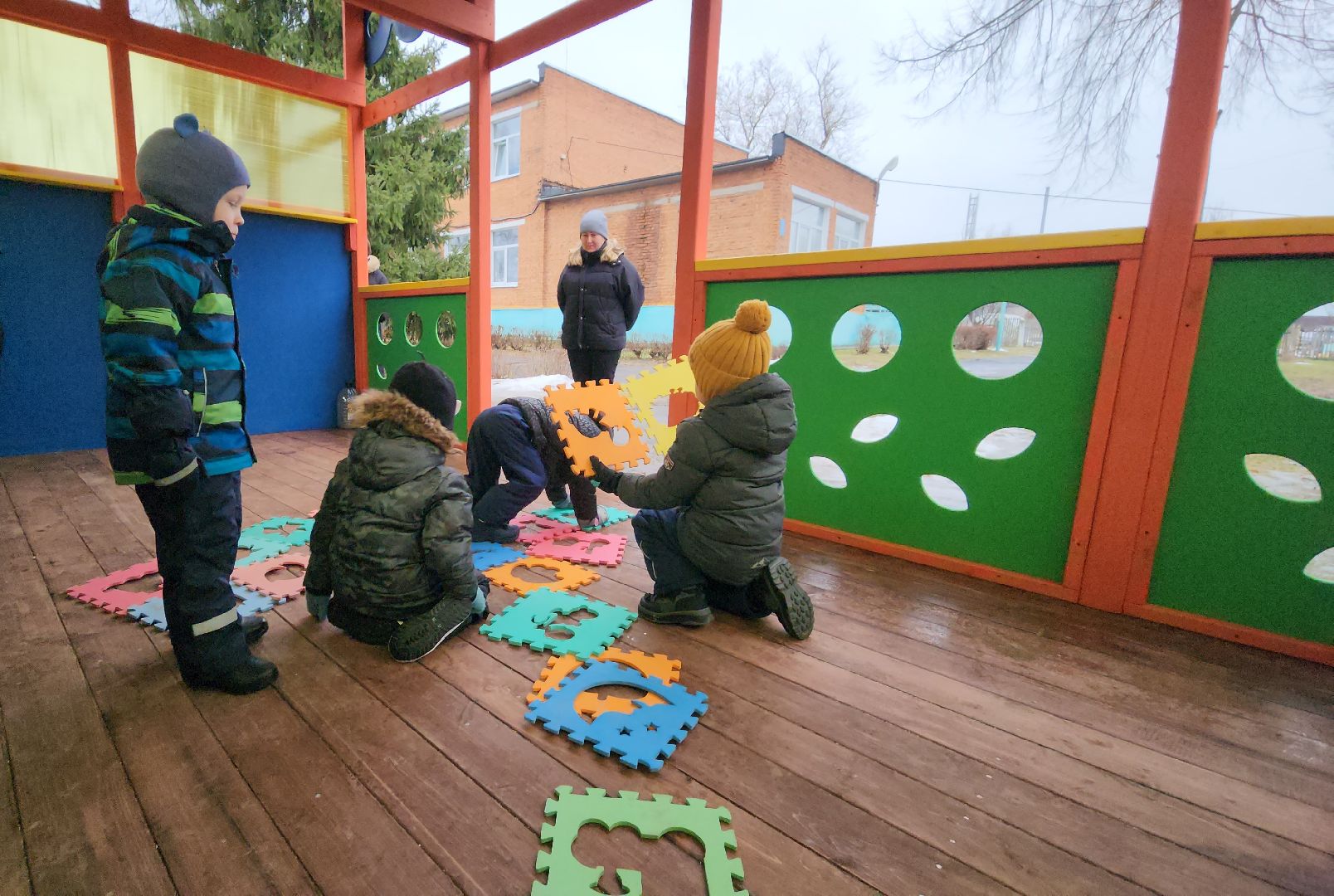 серпухов, деревня турово, туровский детский сад, новая веранда, вклад в будущее,