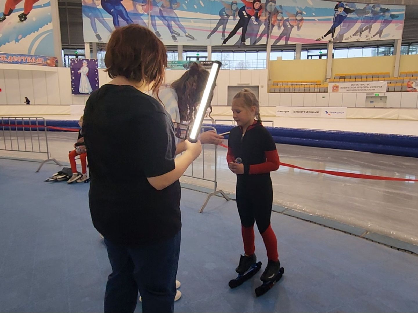 Коломна, конькобежный центр, медиаконкурс, юные журналисты,
