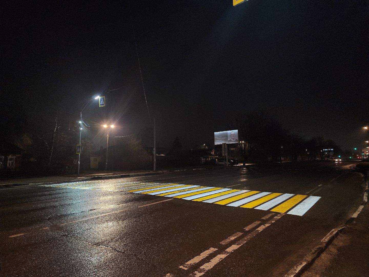 Коломна, проекционный пешеходный переход, вертикалки,