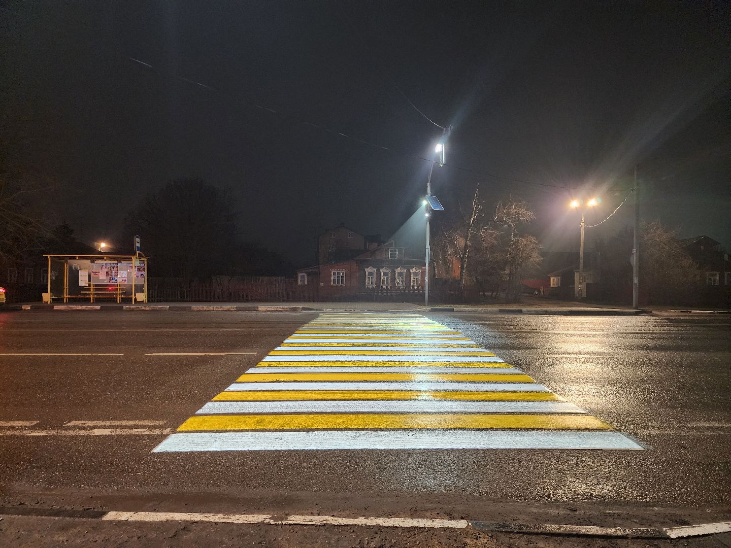 Коломна, проекционный пешеходный переход, вертикалки,