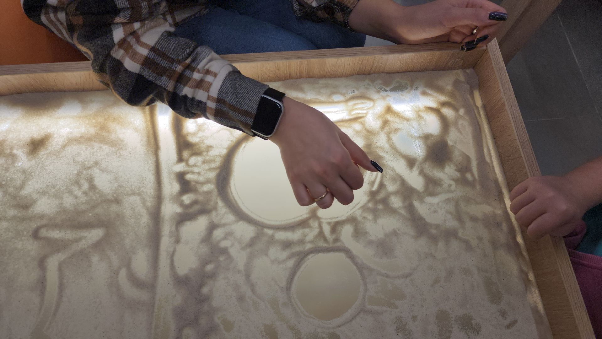 библиотека, песочная анимация, рузская библиотека, дети, руза, рузский городской округ, московская область, подмосковье,