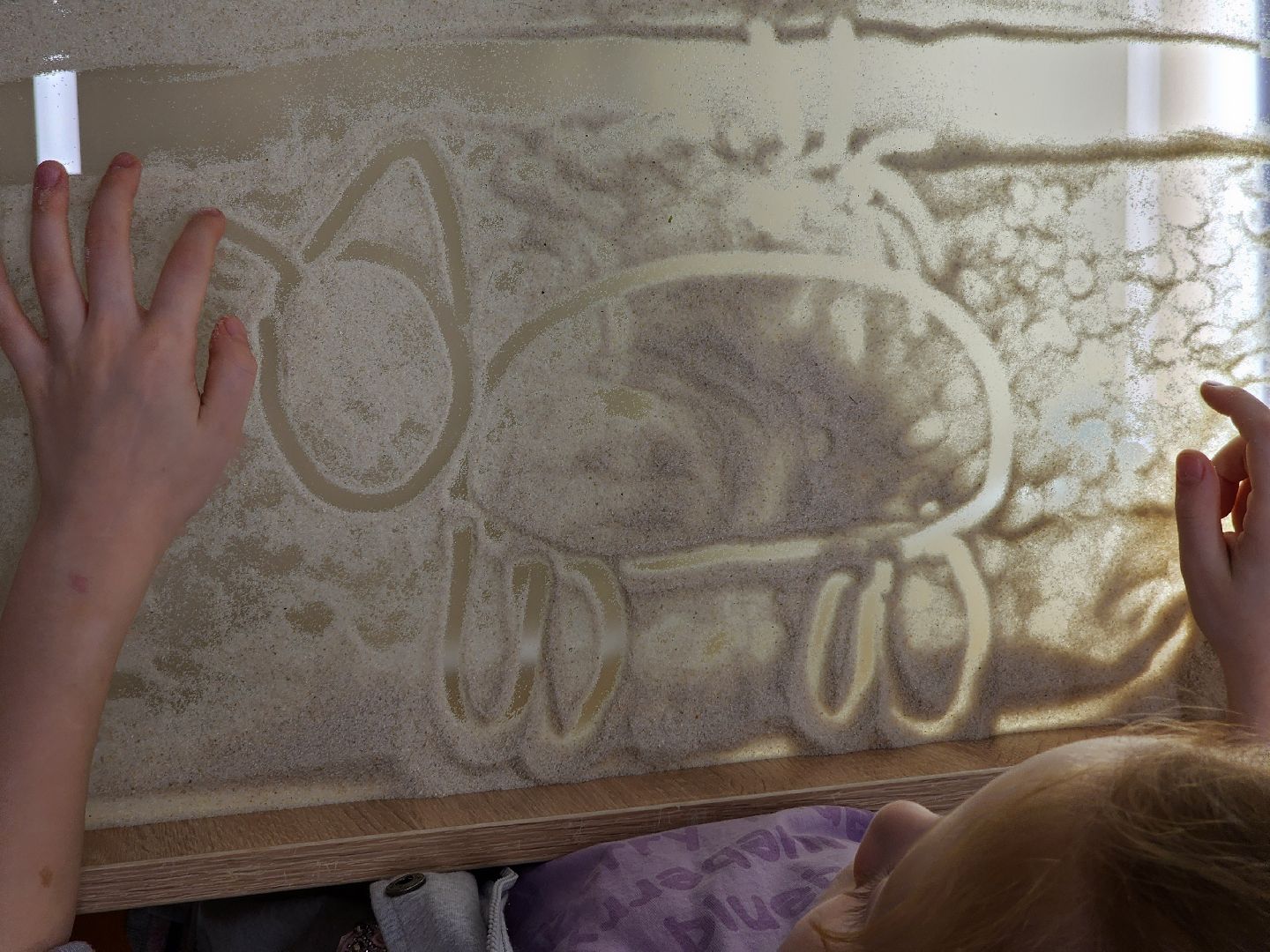 библиотека, песочная анимация, рузская библиотека, дети, руза, рузский городской округ, московская область, подмосковье,