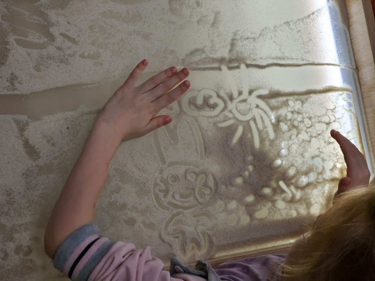 библиотека, песочная анимация, рузская библиотека, дети, руза, рузский городской округ, московская область, подмосковье,