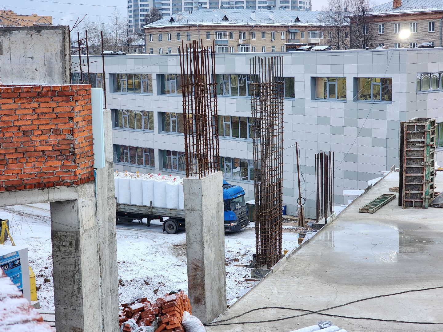 вертикалки, королёв, строительство школы,