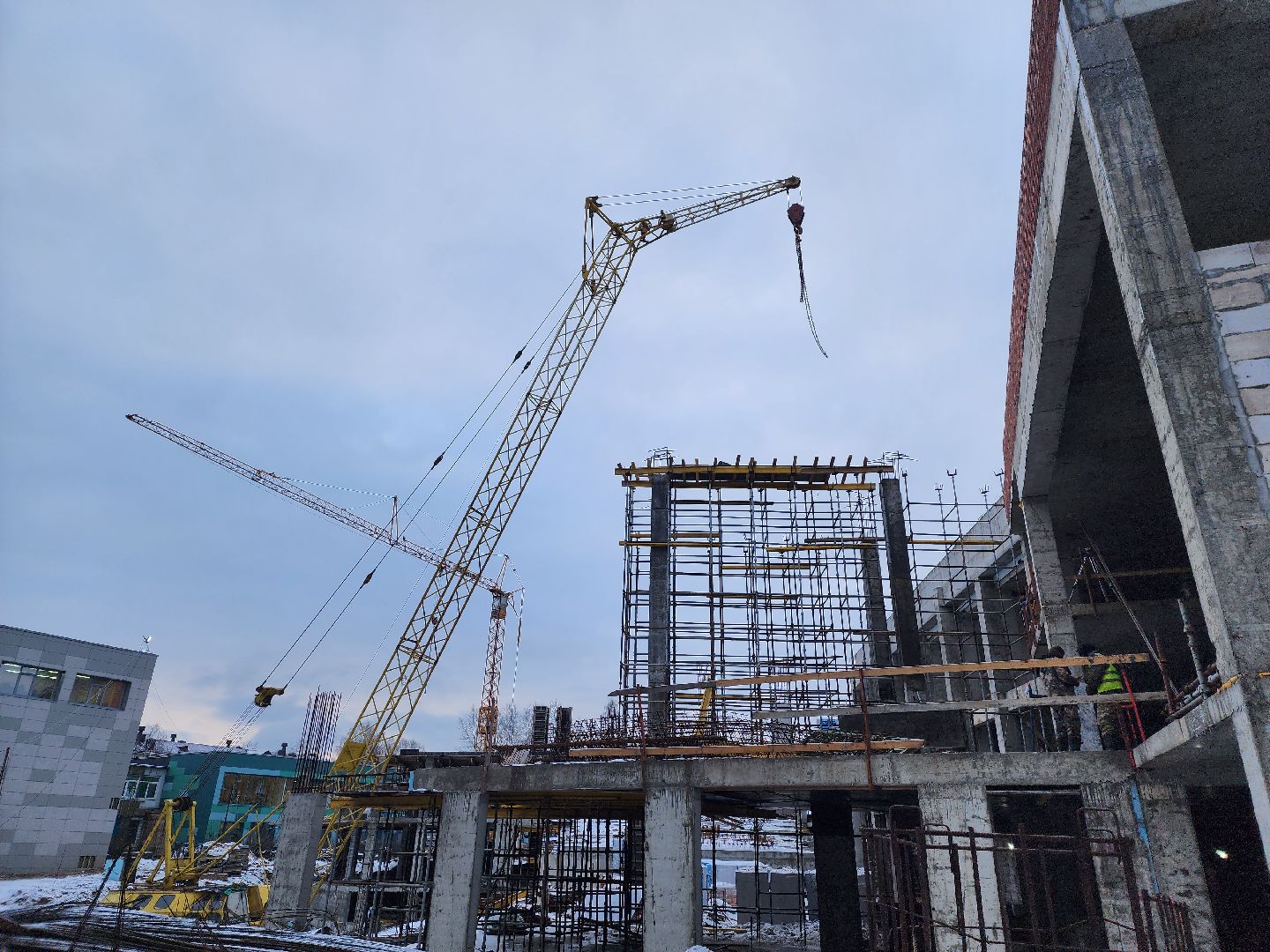 вертикалки, королёв, строительство школы,