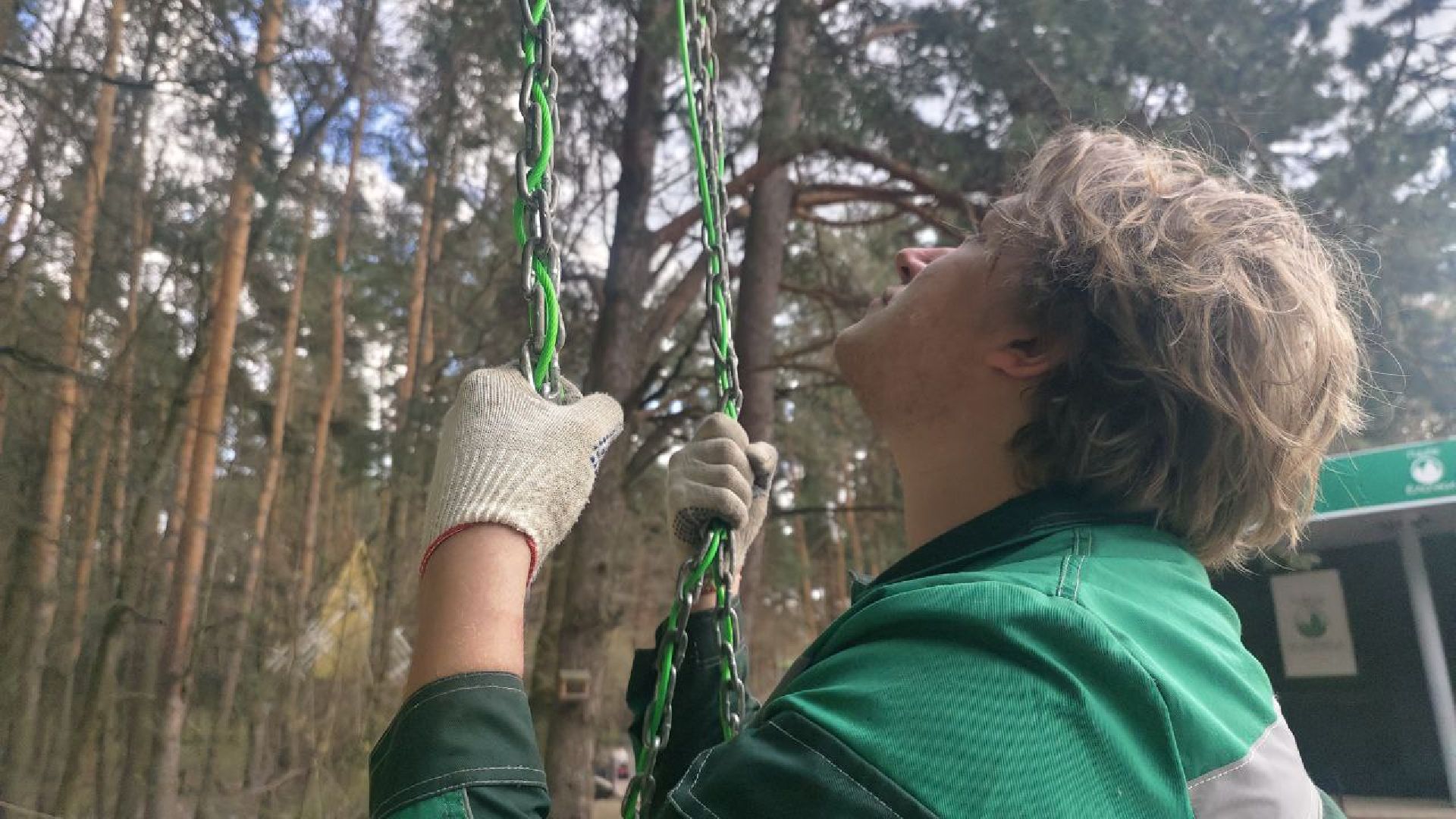 Парк Ёлочки, Подмосковные парки, карусель