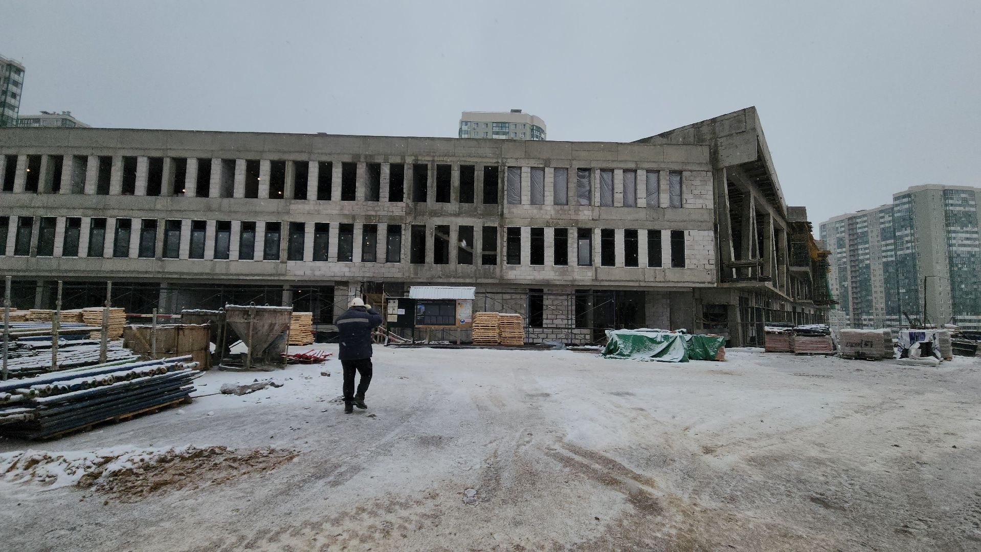 красногорск, вертикалки, строительство, изумрудные холмы, школа,