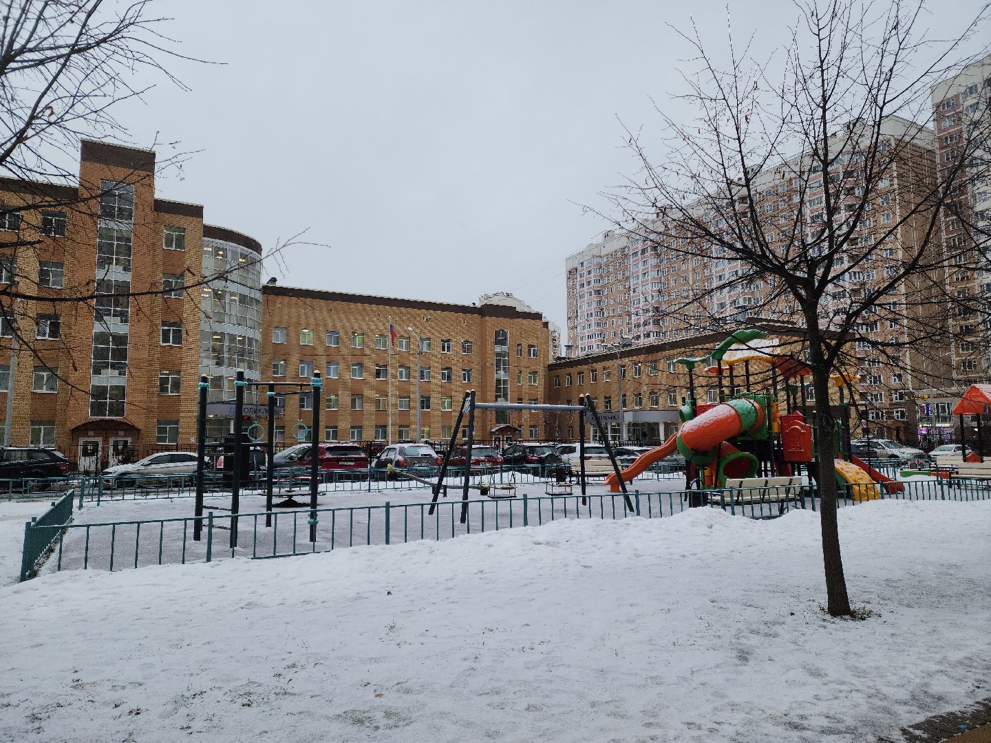 Подольск, Тротуары, борьба с гололедом, Коммунальщики,