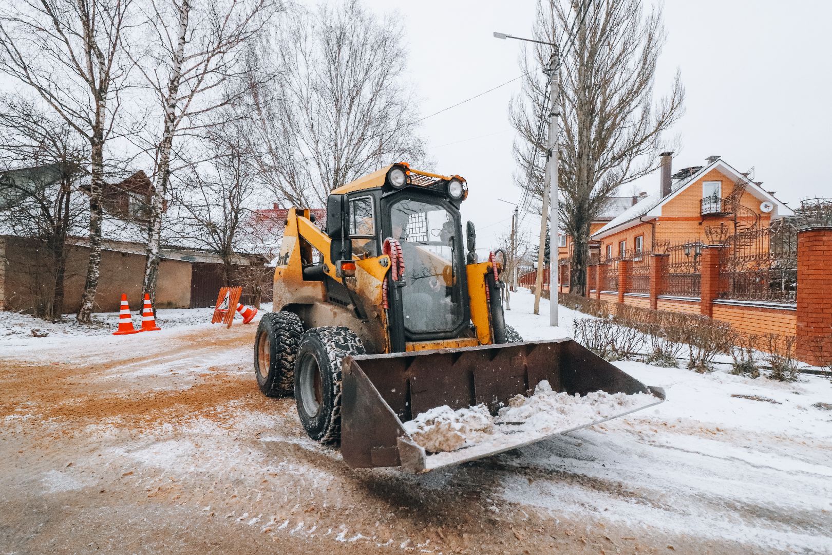 Клин, общество, ЖКХ, дороги, уборка снега и наледи, вертикалки,