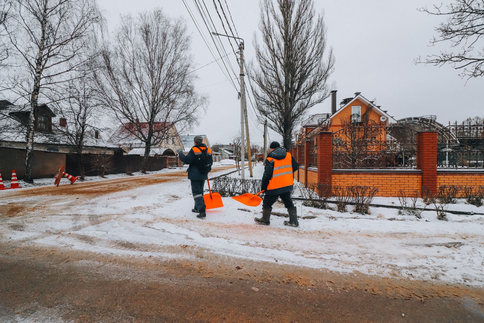 Клин, общество, ЖКХ, дороги, уборка снега и наледи, вертикалки,