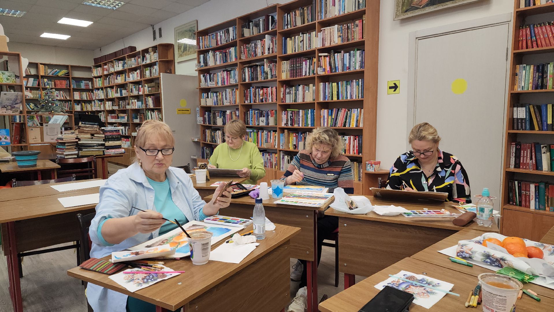 Мастер-класс, Лобня, Рисунок, Живопись,Зима, Зимний натюрморт,