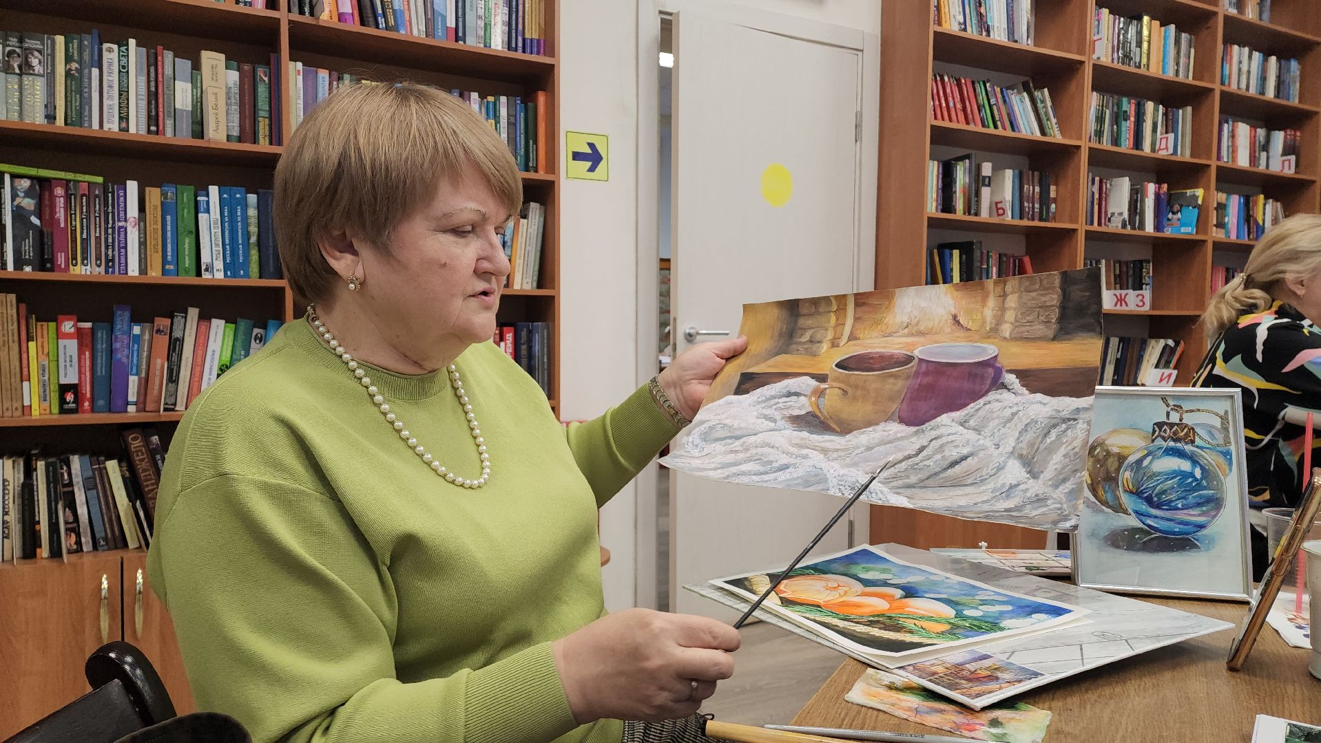 Мастер-класс, Лобня, Рисунок, Живопись,Зима, Зимний натюрморт,