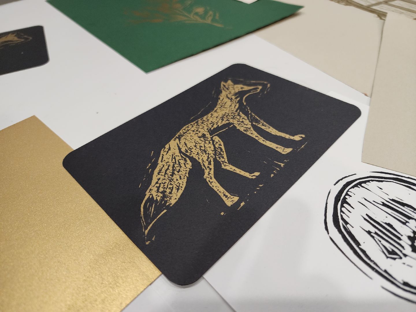 Черноголовка, Линогравюра, Мастер-класс,