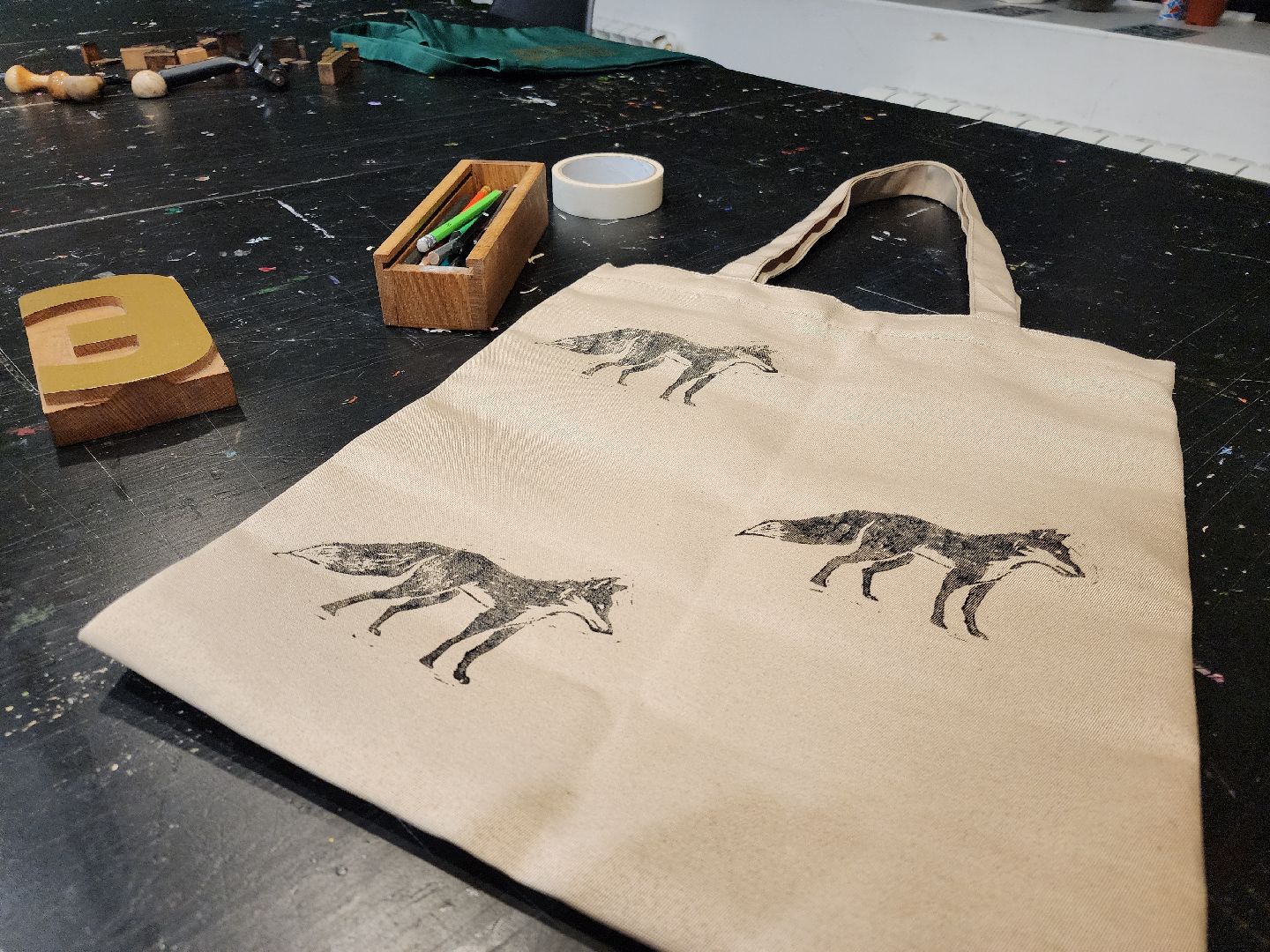 Черноголовка, Линогравюра, Мастер-класс,