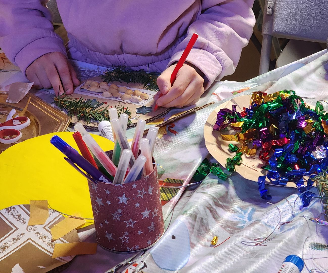 мастер-класс, волонтеры, наташинский парк, зима в подмосковье,