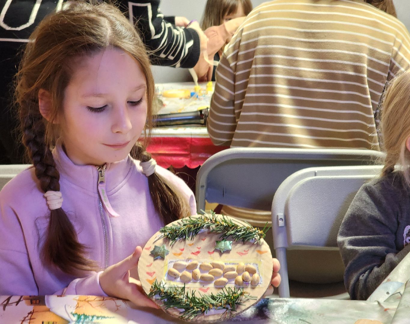 мастер-класс, волонтеры, наташинский парк, зима в подмосковье,