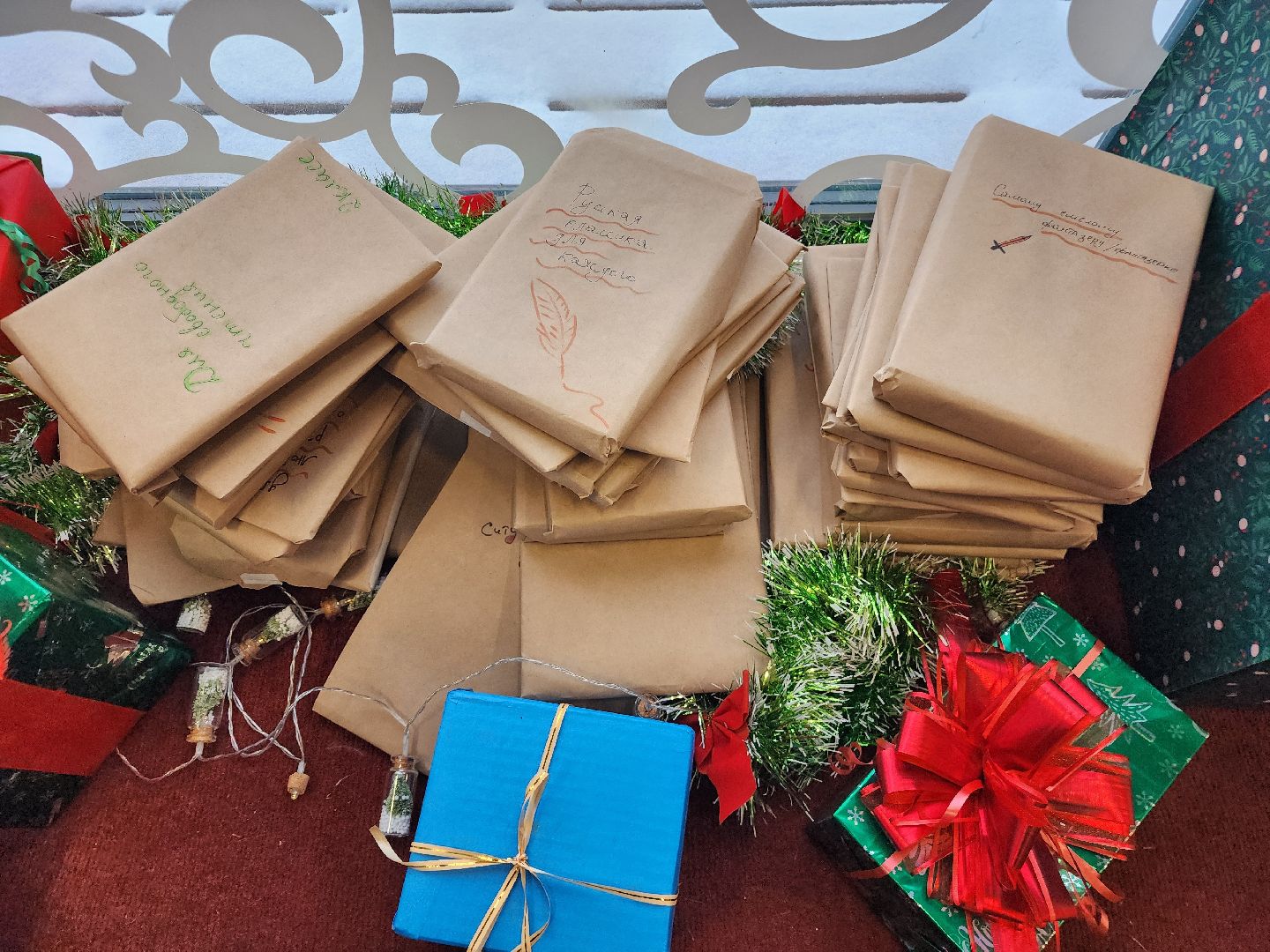 фрязино, резиденция деда мороза, парки подмосковья, новый год, лесопарк, вертикалки,