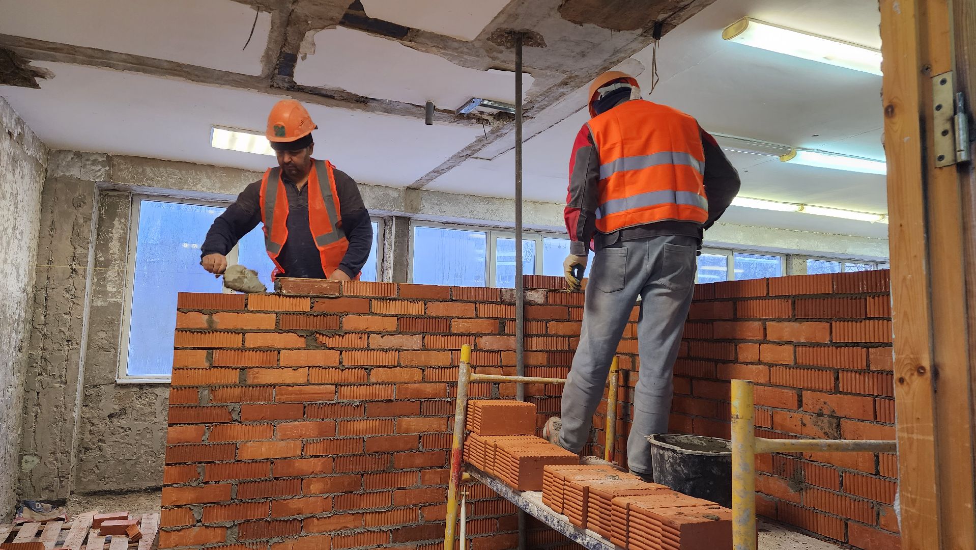 капремонт школы, истра, лицей, строительство,