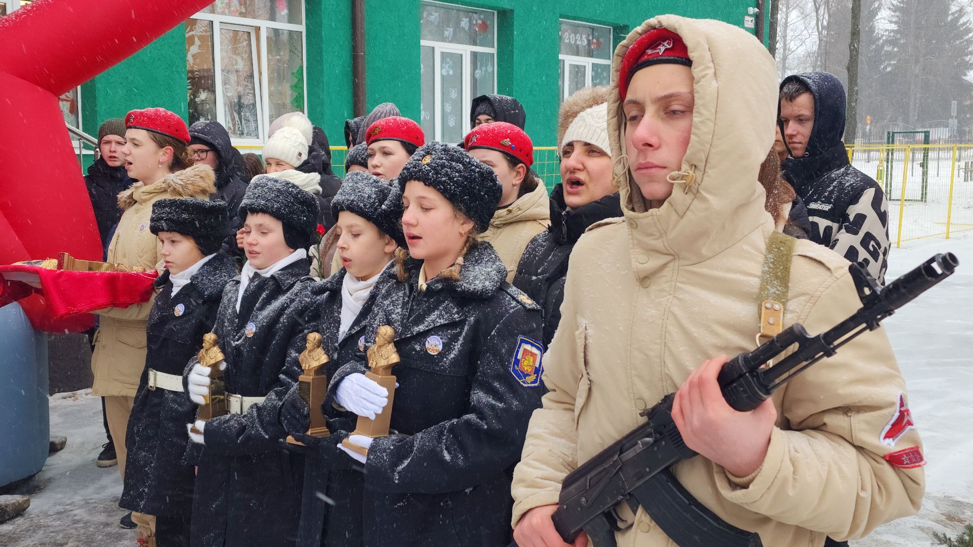 память героям, генерал панфилов, бюст панфилову, открытие памятника,