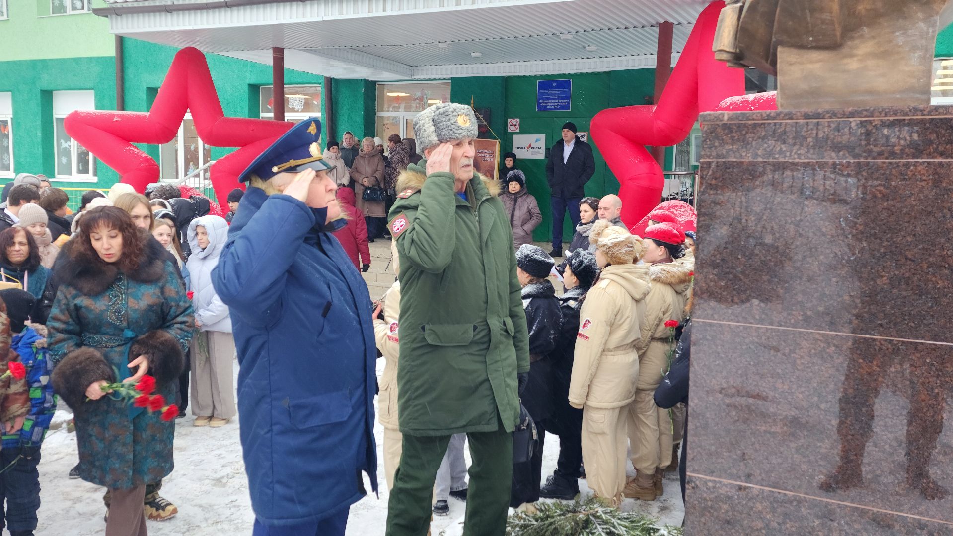 память героям, генерал панфилов, бюст панфилову, открытие памятника,