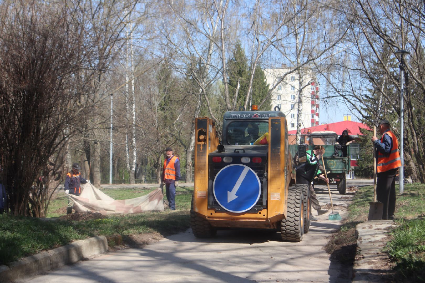 Пущино, уборка, благоустройство