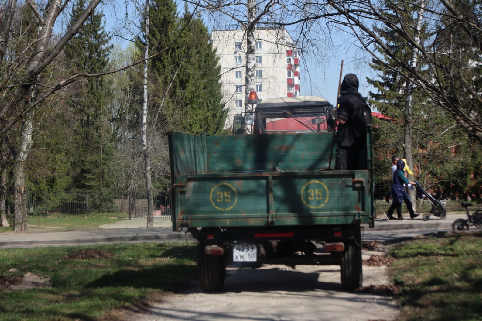 Пущино, уборка, благоустройство