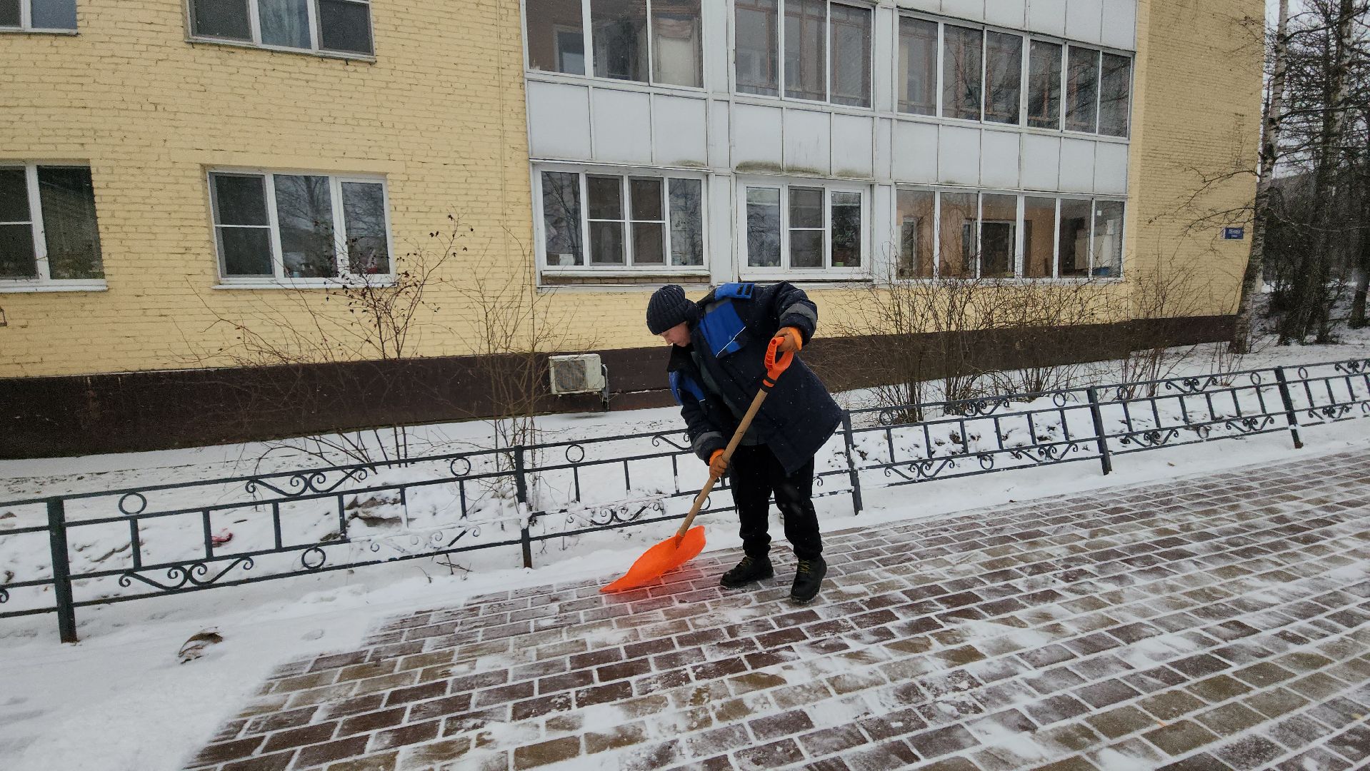 Уборка, снег, Истра, жкх,