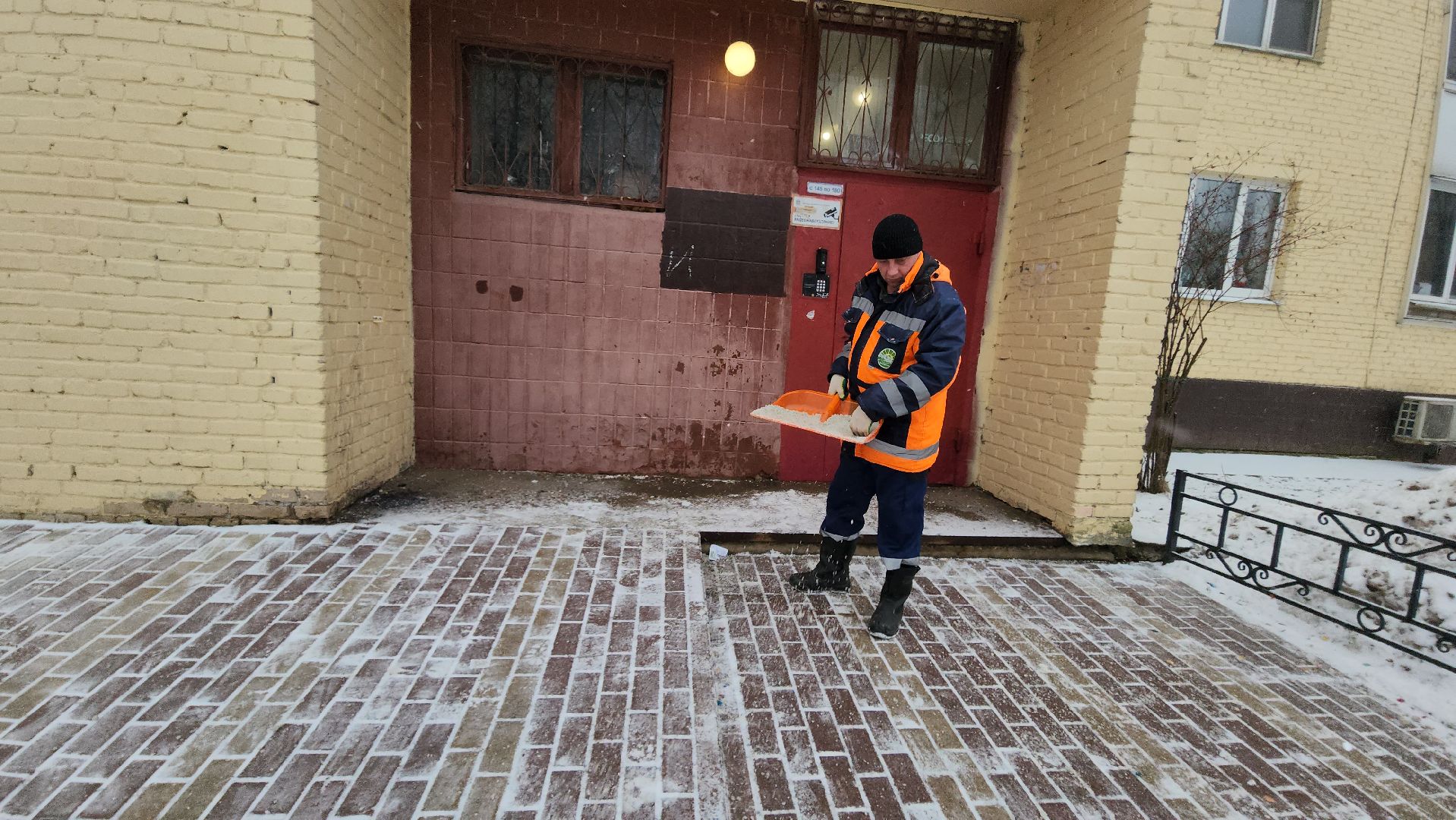 Уборка, снег, Истра, жкх,