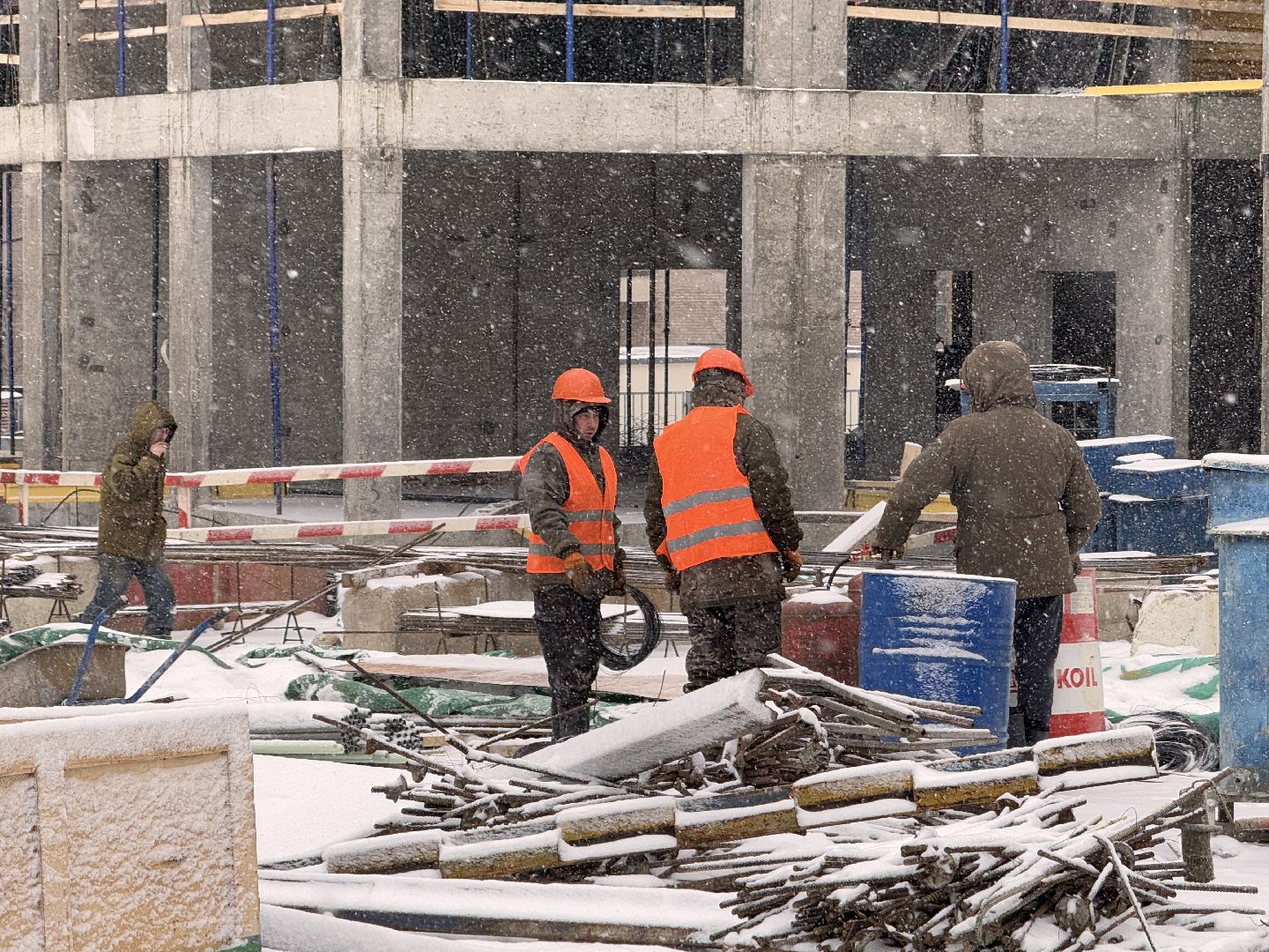 Новый детский сад в Одинцово, ЖК Союзный, Строительство, вертикалки,