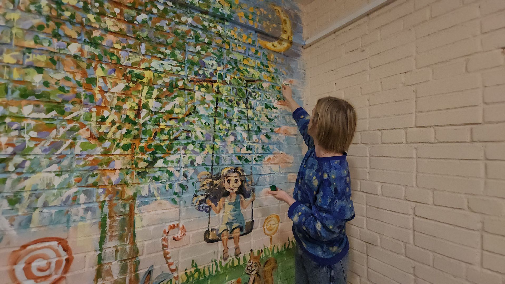 истра, подъезд, художник, творчество,