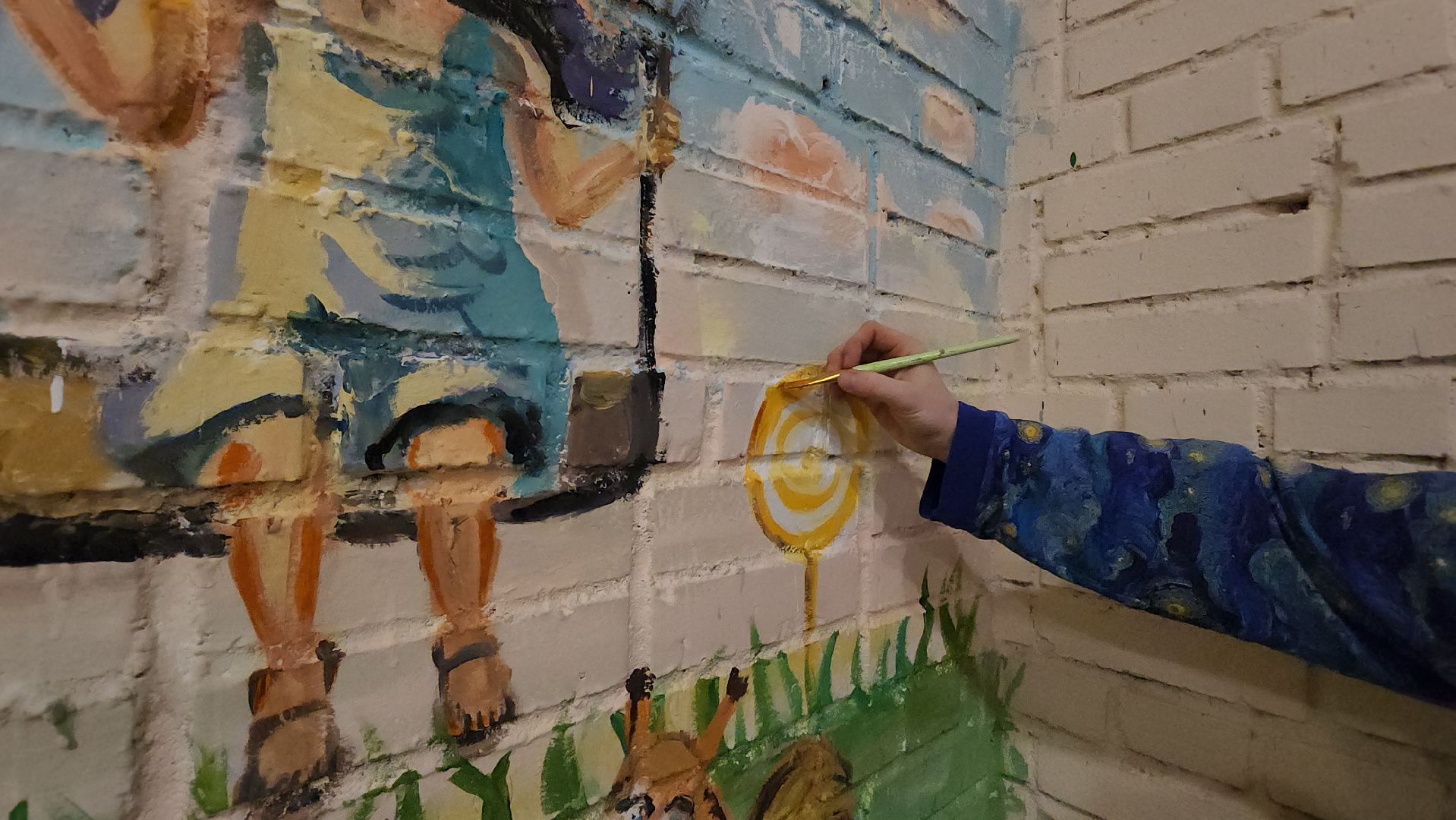 истра, подъезд, художник, творчество,