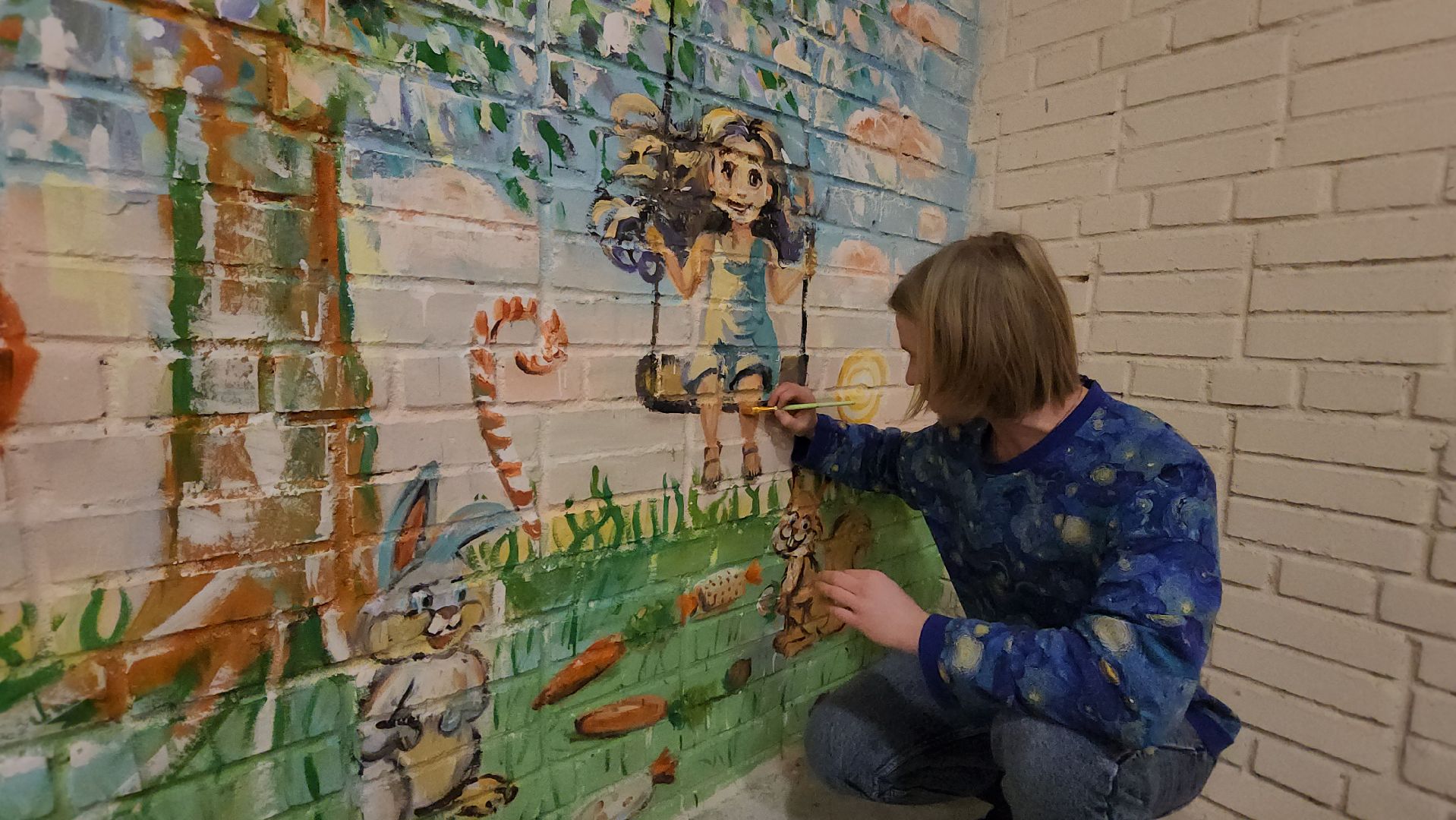 истра, подъезд, художник, творчество,