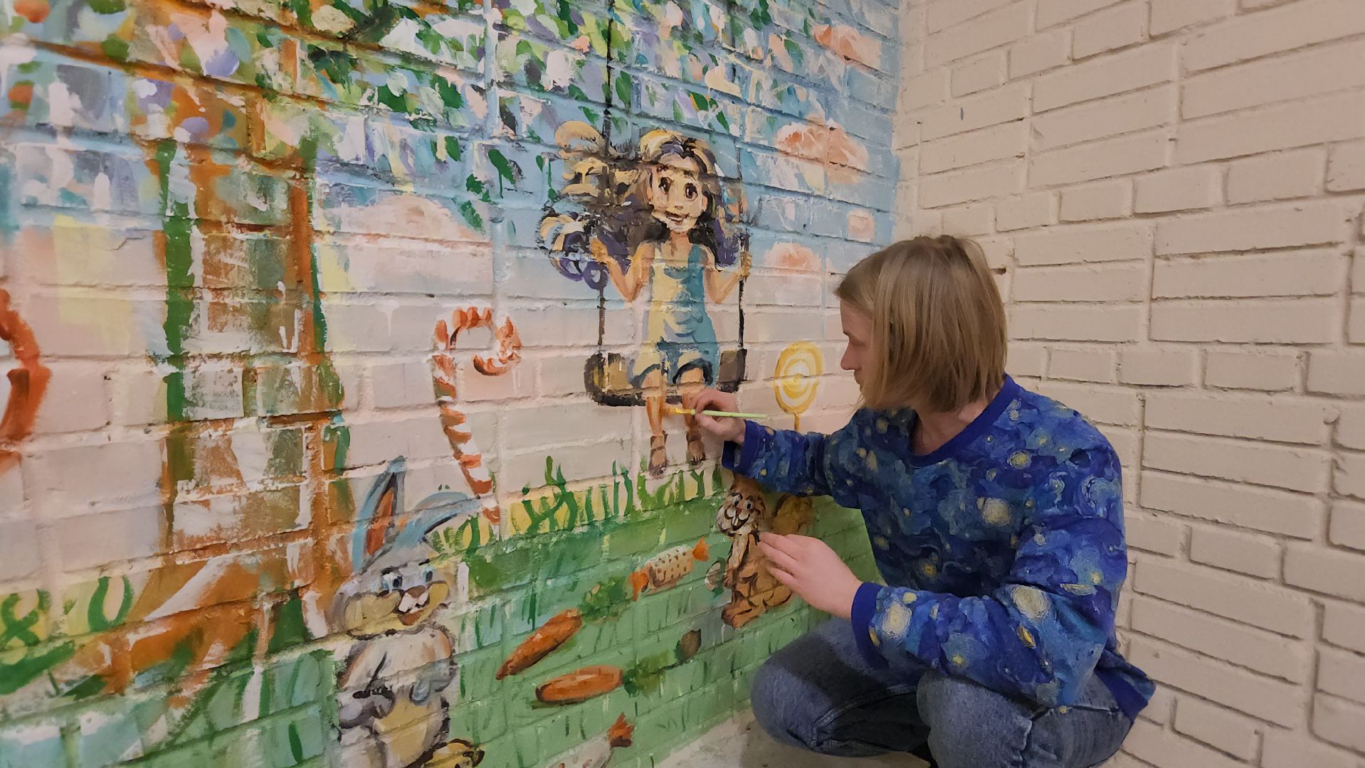 истра, подъезд, художник, творчество,