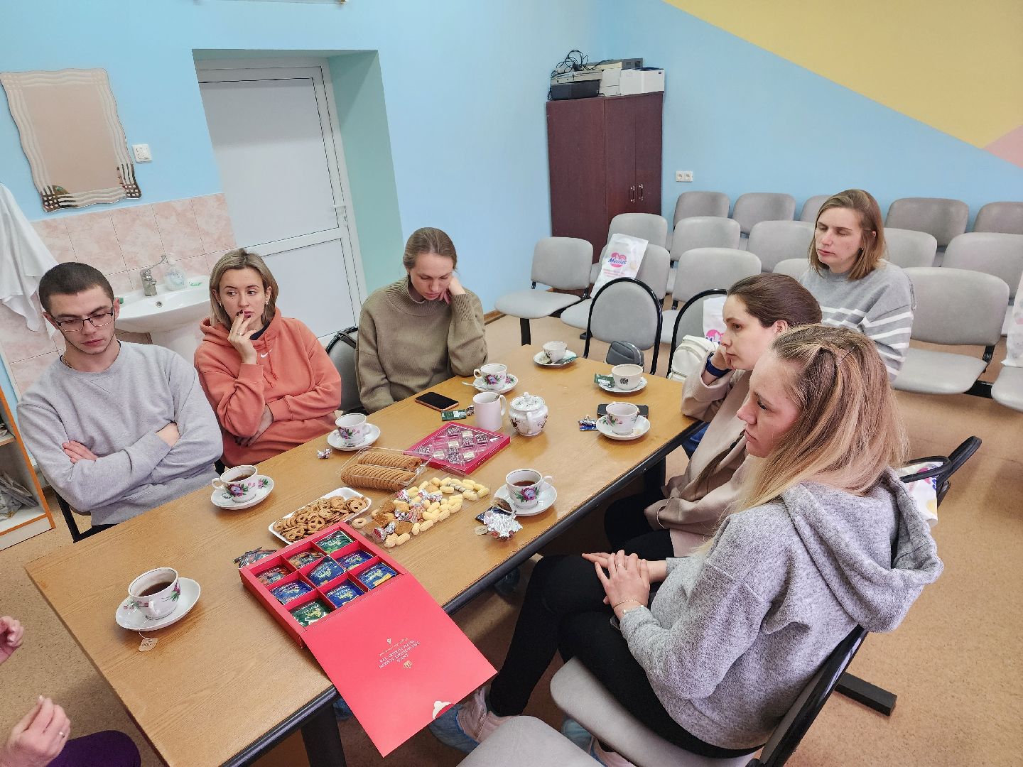 подольск, будущие мамы, роддом, чаепитие, Акушерка,