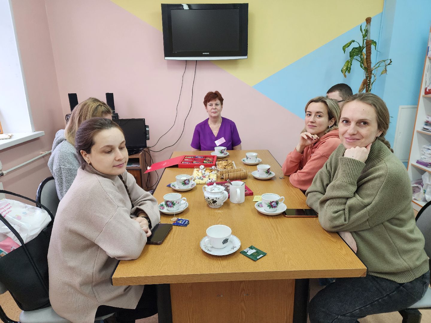 подольск, будущие мамы, роддом, чаепитие, Акушерка,
