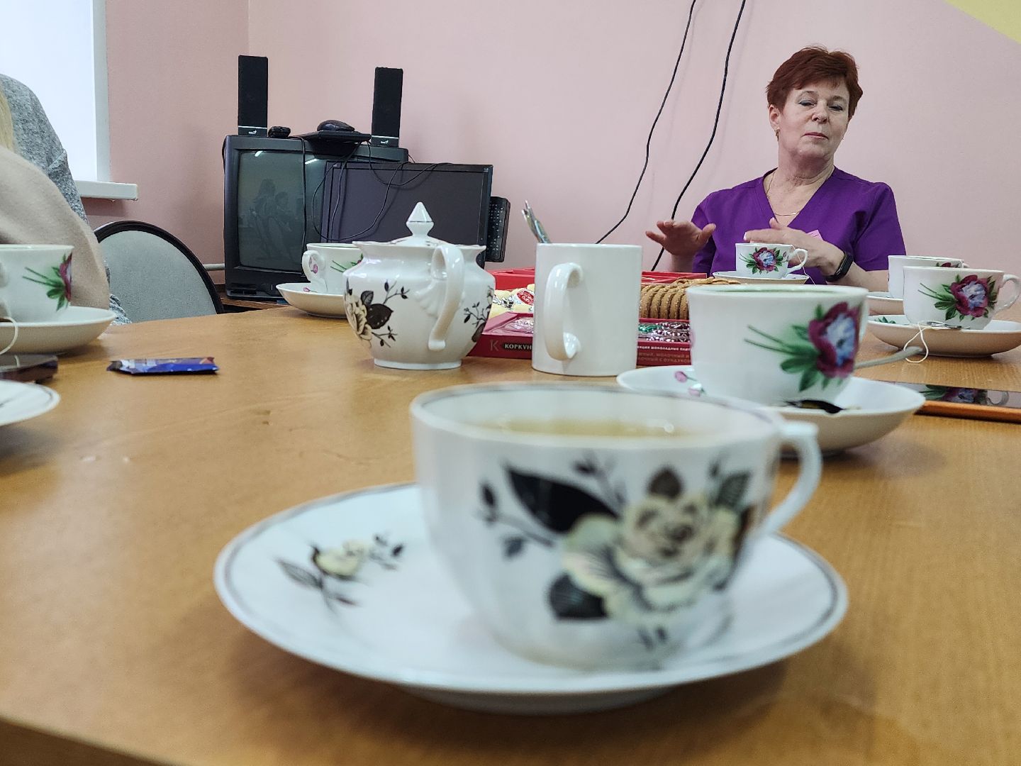 подольск, будущие мамы, роддом, чаепитие, Акушерка,