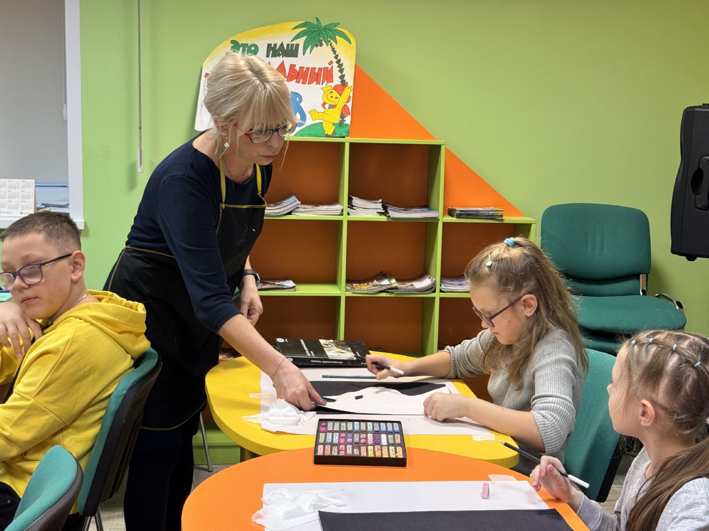 шаховская, изо, рисование, мастер класс,