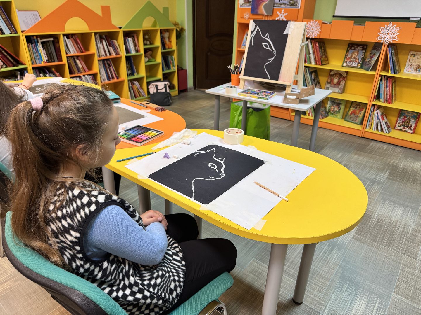 шаховская, изо, рисование, мастер класс,