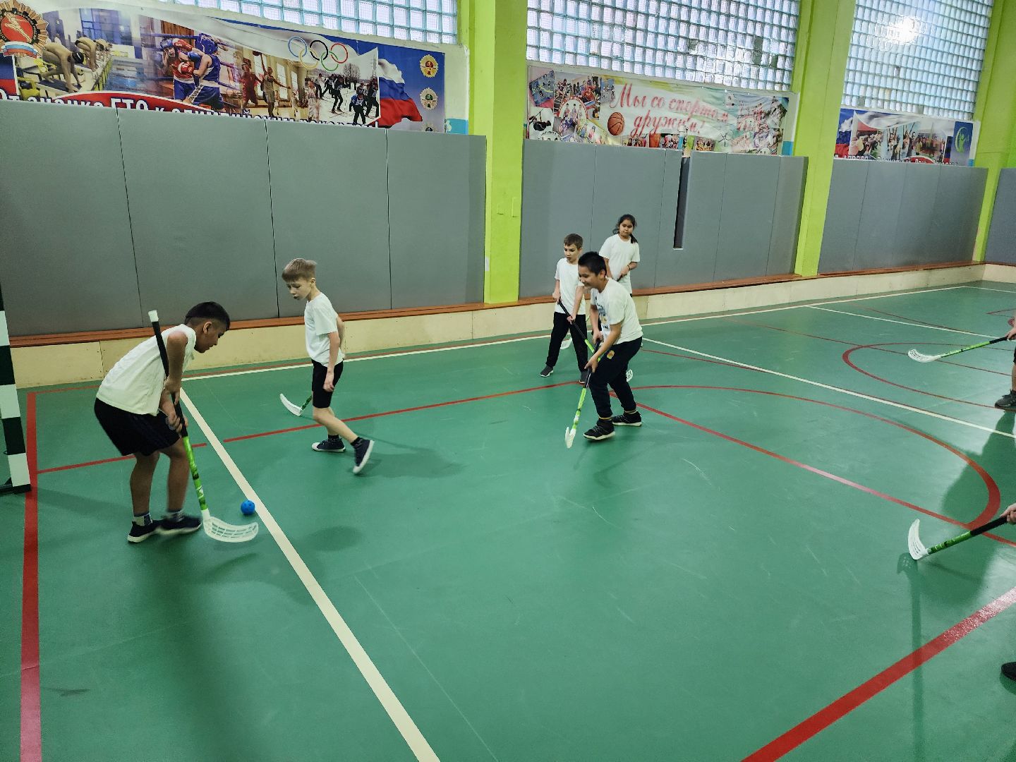 серпухов, туровская школа, вклад в будущее, оборудование для спортзала, флорбол, мини-футбол,