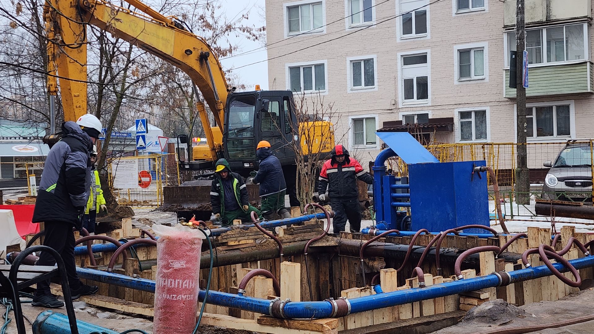 ЖКХ, система водоотведения, канализационные сети, Лосино-Петровский,