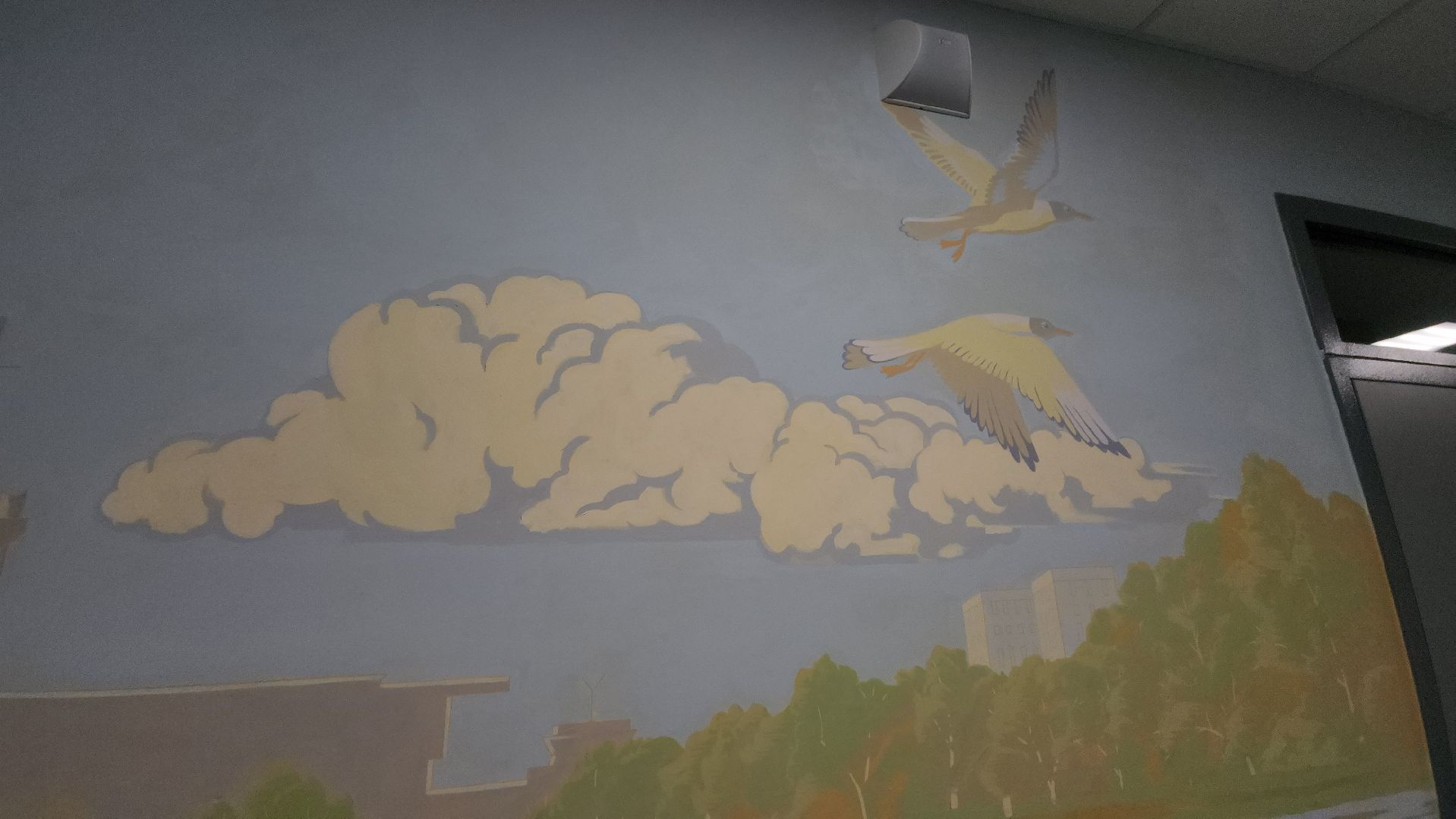 художник алексей шилов, монументальная живопись, Школа, Лобня,