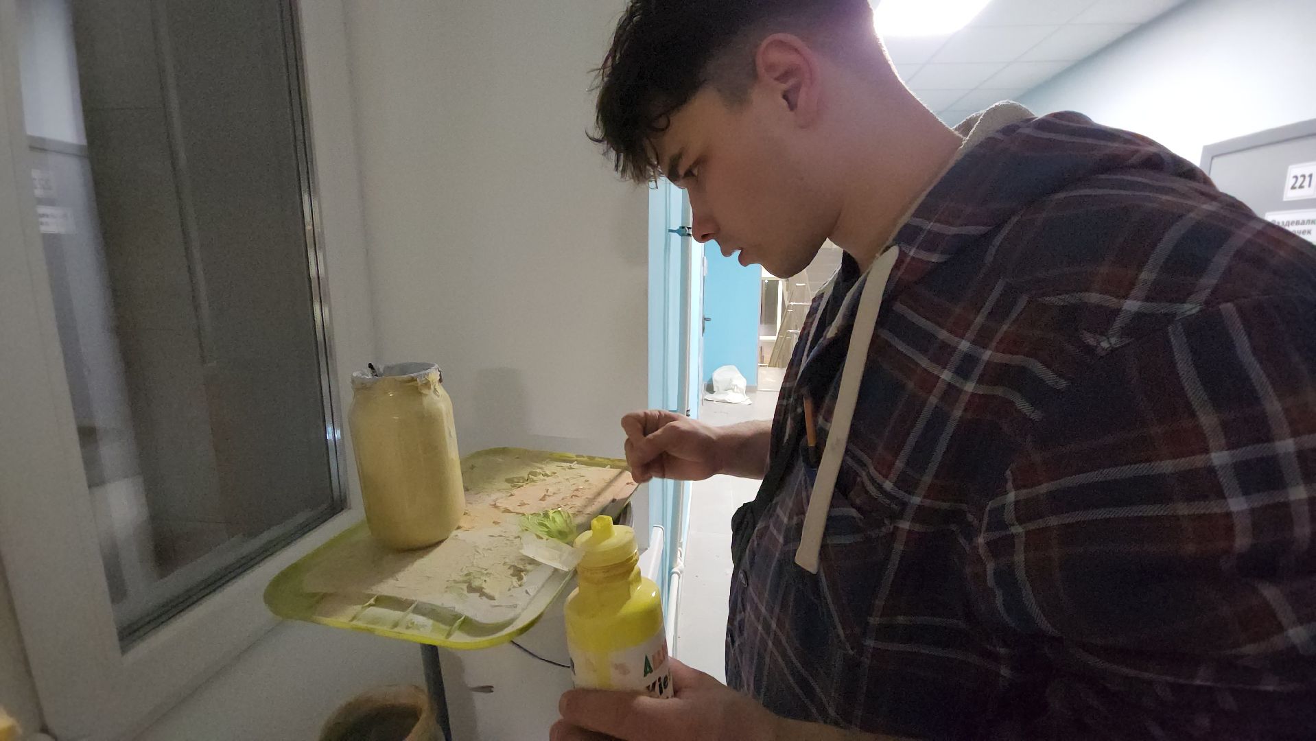 художник алексей шилов, монументальная живопись, Школа, Лобня,