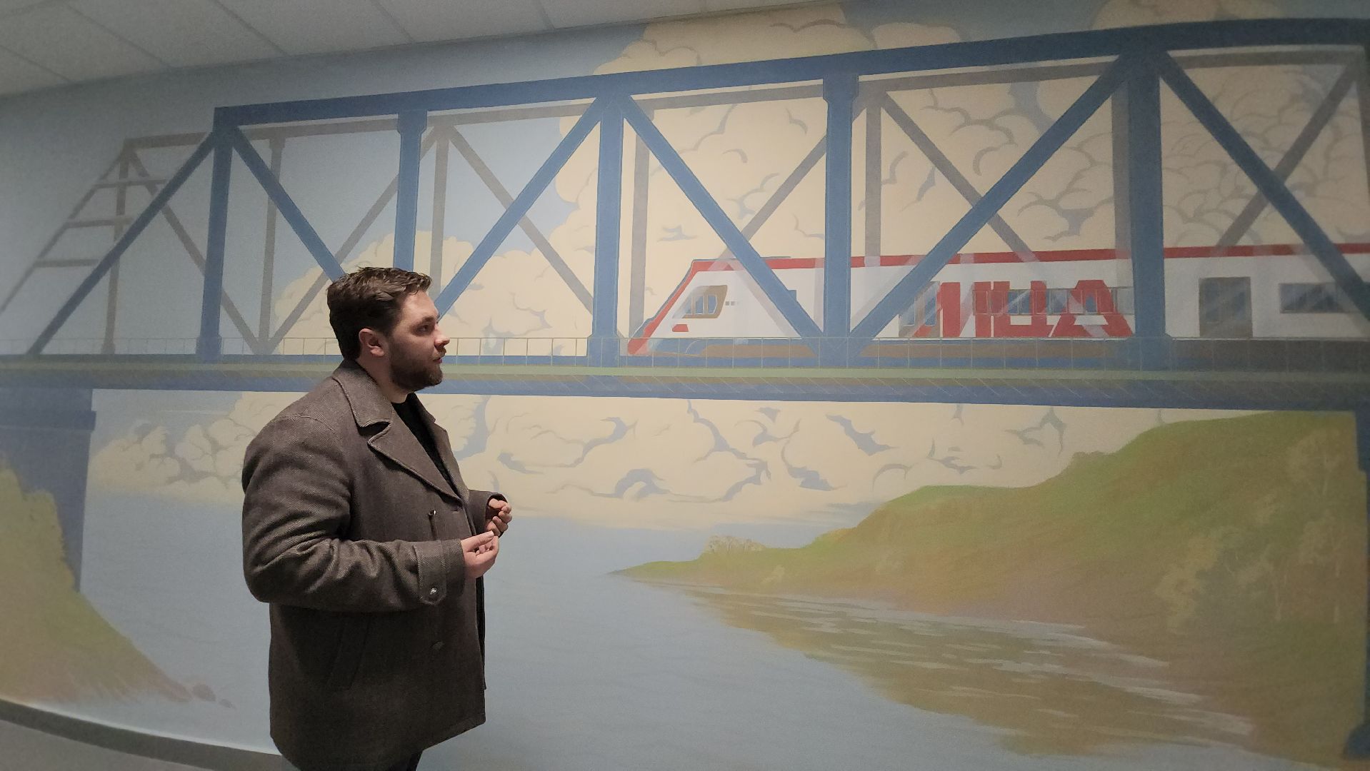 художник алексей шилов, монументальная живопись, Школа, Лобня,