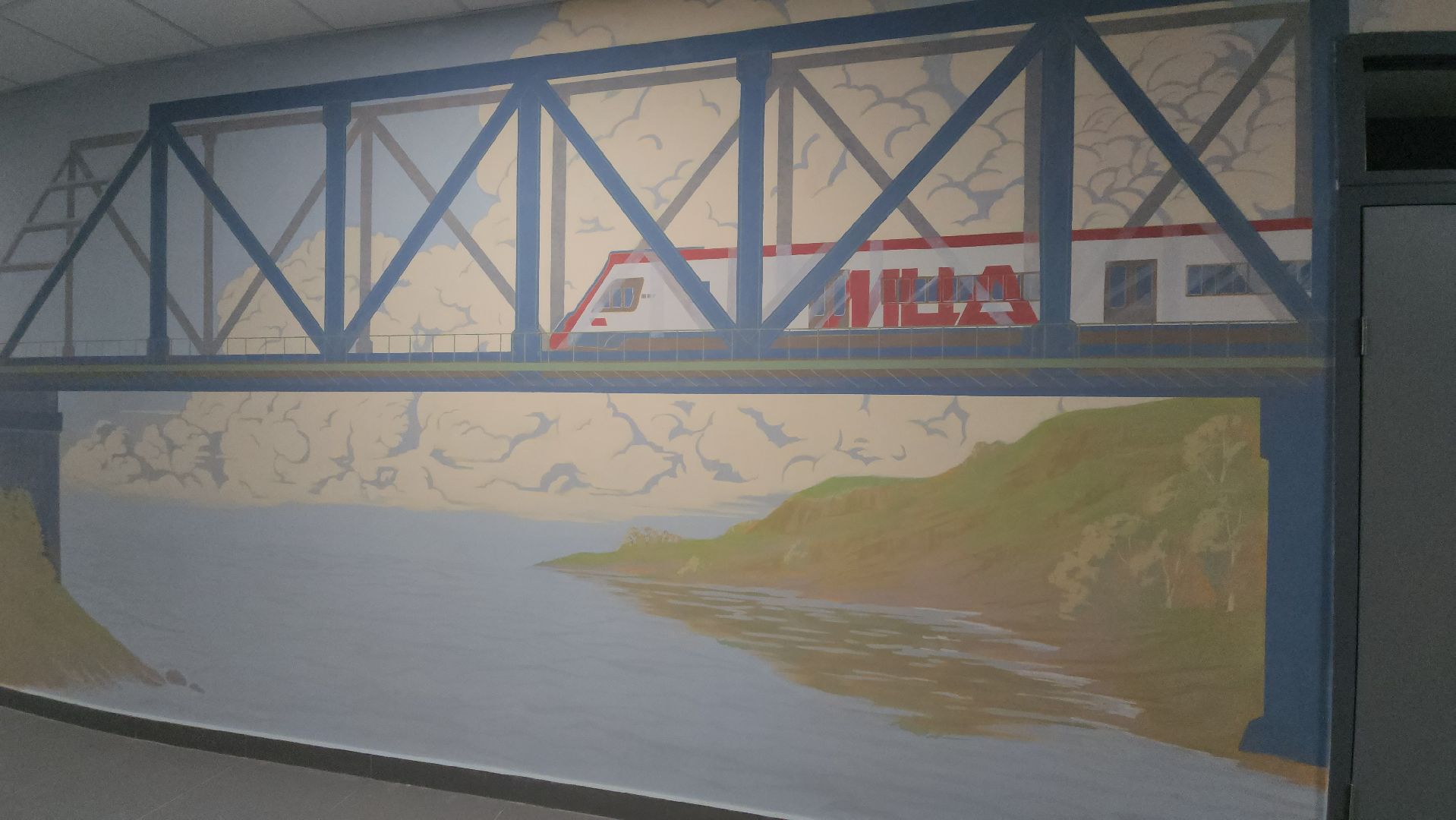 художник алексей шилов, монументальная живопись, Школа, Лобня,