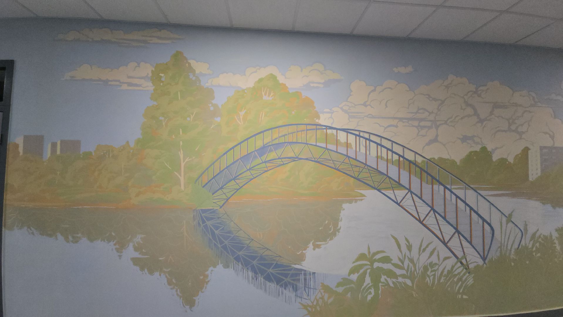 художник алексей шилов, монументальная живопись, Школа, Лобня,