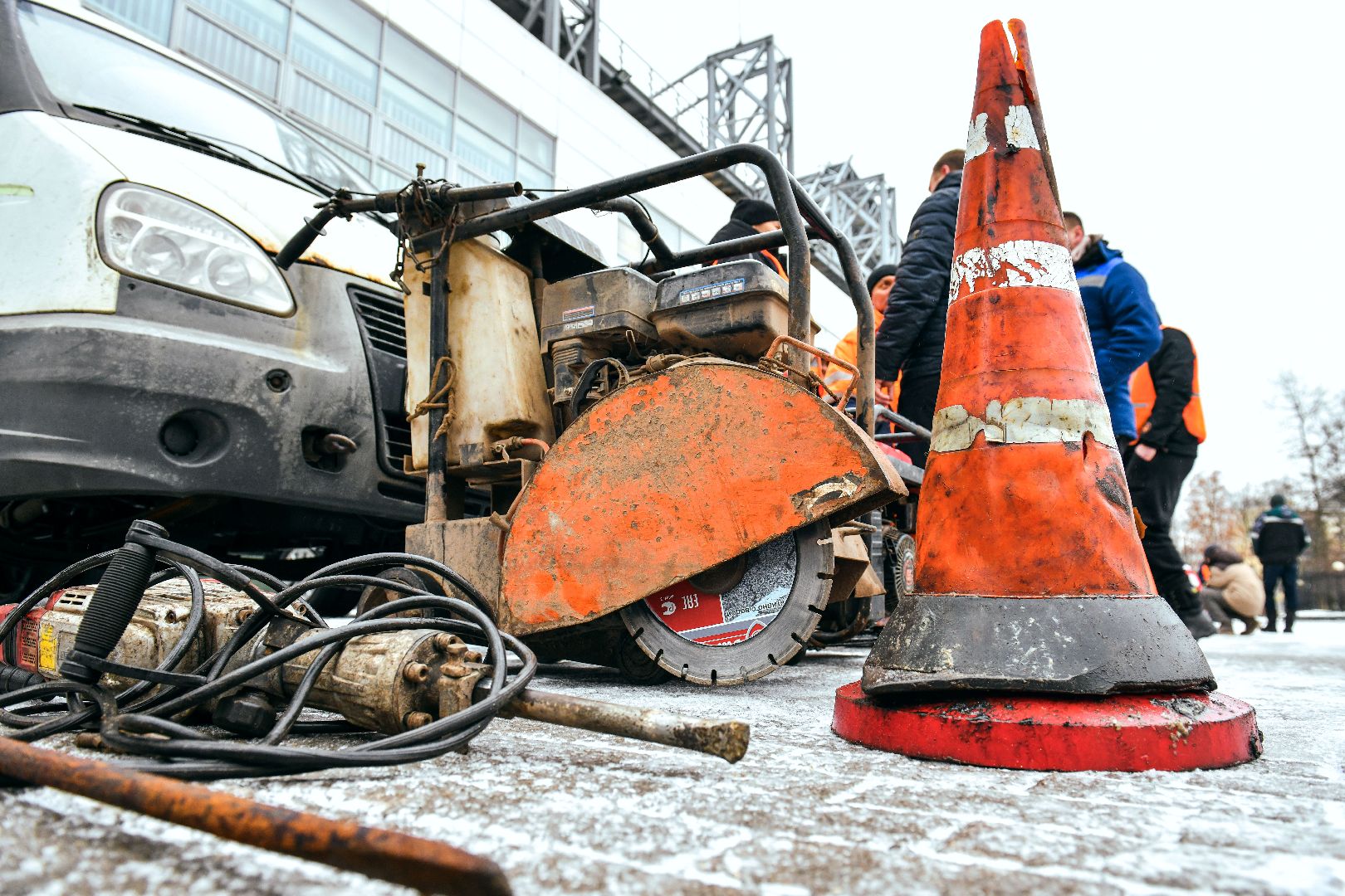 ямы, дороги, ремонт, смотр, техника, вертикалки,