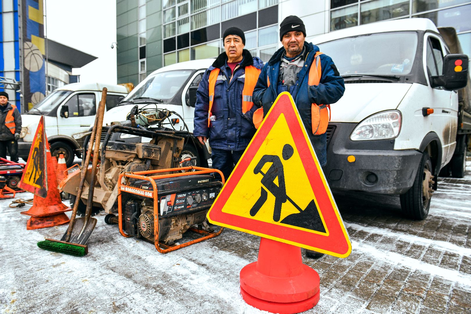 ямы, дороги, ремонт, смотр, техника, вертикалки,