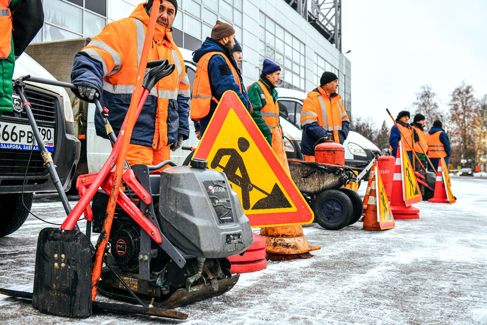 ямы, дороги, ремонт, смотр, техника, вертикалки,