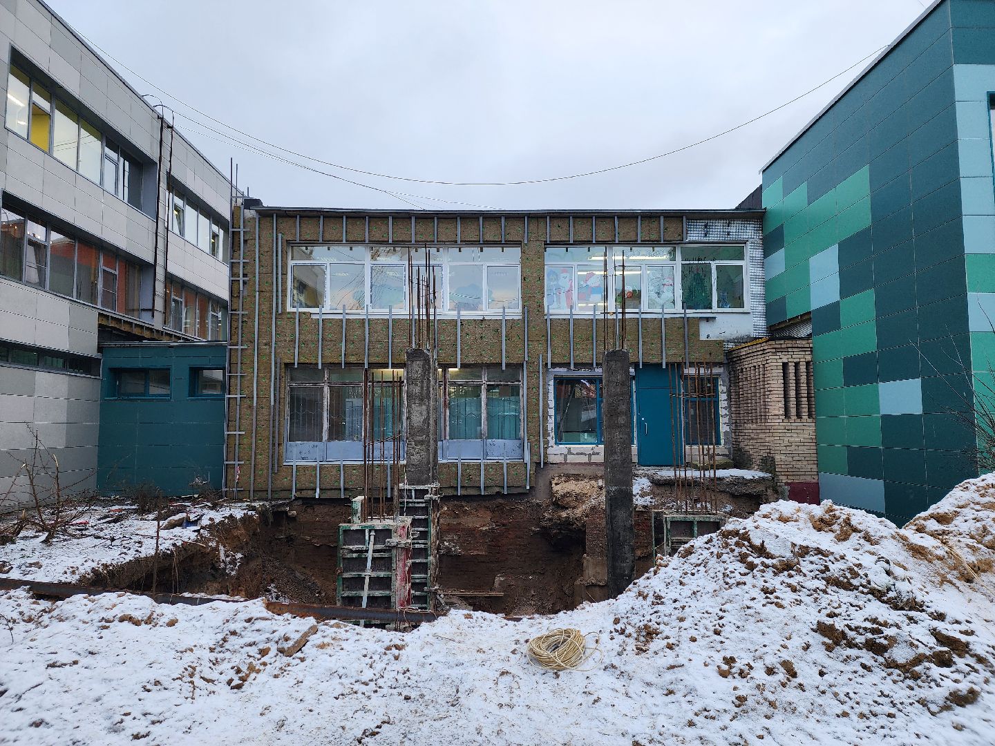 вертикалки, королёв, строительство школы